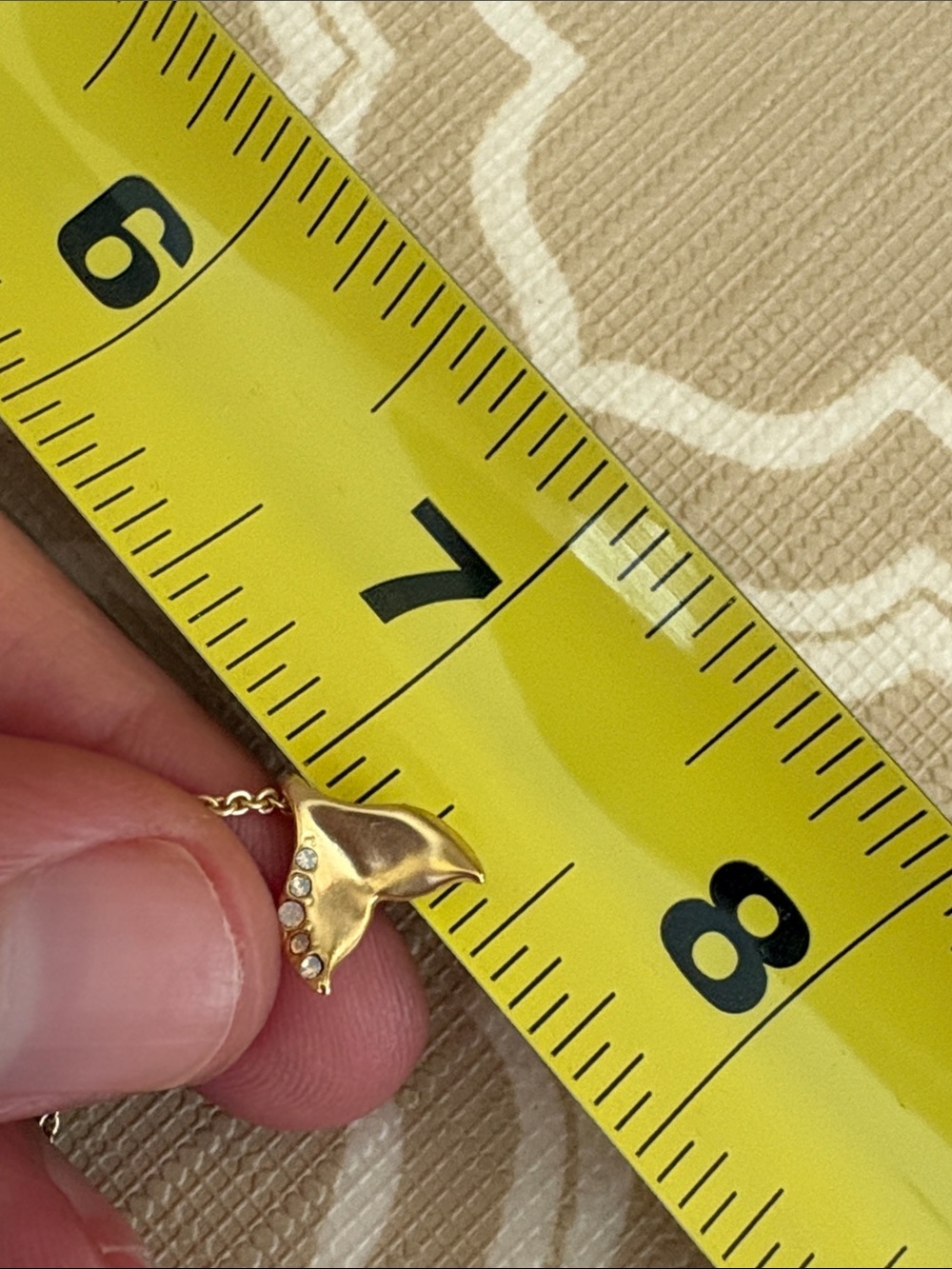 Spartina 449 Mermazing Whale Tail Gold Tone Adjustable Necklace NWOT chain - Picture 11 of 11
